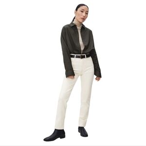 Everlane High Rise Cheeky Straight‎ Denim Jeans Size 30 Regular
